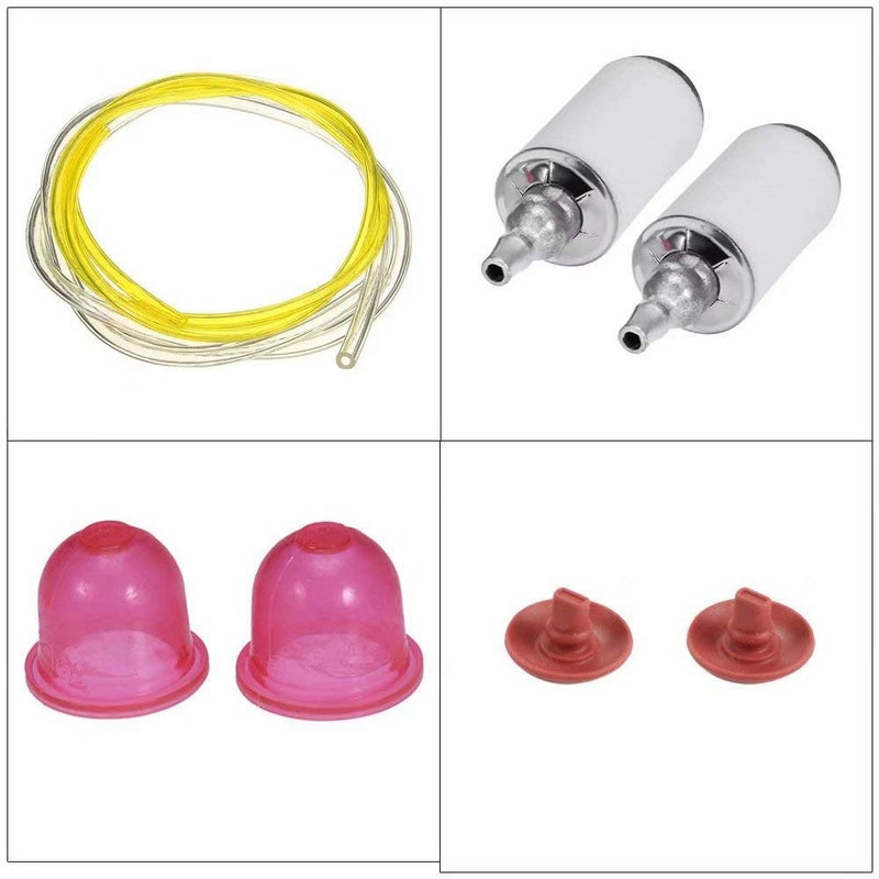 Jinyi New Fuel Filter Line Hose Primer Bulb 530058709 for Poulan Cratman Weed Eater String Trimmer Edger Blower - Image 3